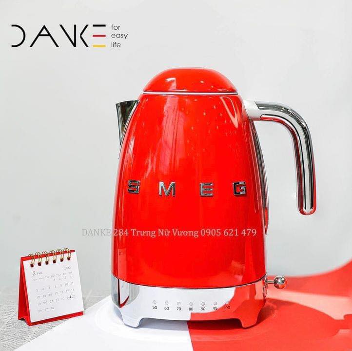 Ấm siêu tốc SMEG chỉnh nhiệt KLF04 1,7L