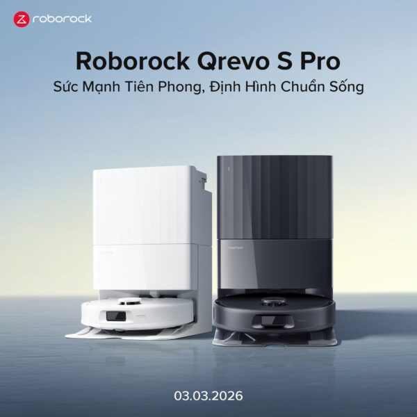 Robot hút bụi lau nhà Roborock Qrevo S Pro