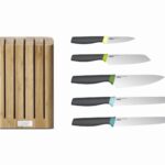 Bộ Dao 5 Món Joseph Joseph Elevate Knives Bamboo Với Giá Đỡ Tre – 103007