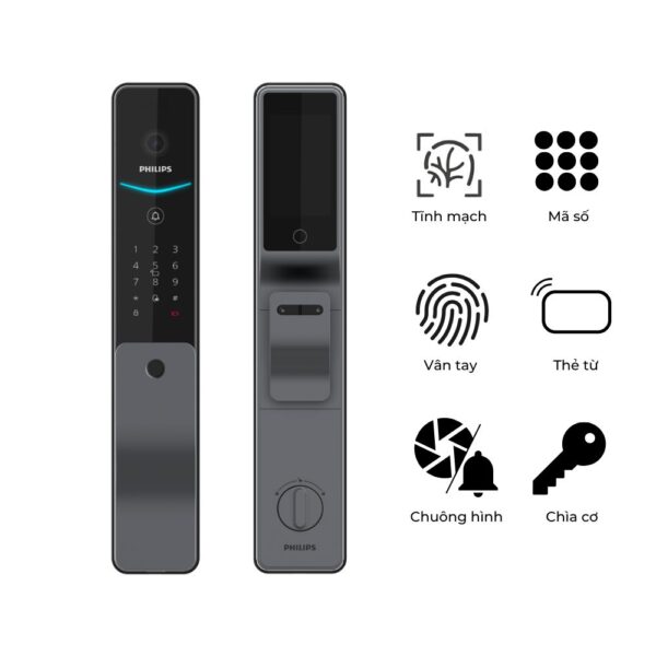 Khóa cửa Philips DDL720 – Giải pháp an ninh thông minh, tiện nghi hiện đại