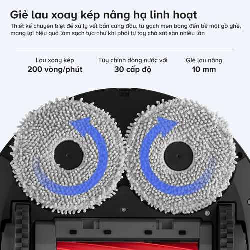 Robot hút bụi lau nhà Roborock Qrevo S Pro