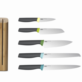 Bộ Dao 5 Món Joseph Joseph Elevate Knives Bamboo Với Giá Đỡ Tre – 103007