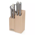 Bộ Dao Kéo Inox Joseph Elevate Wood 5 món – 008807