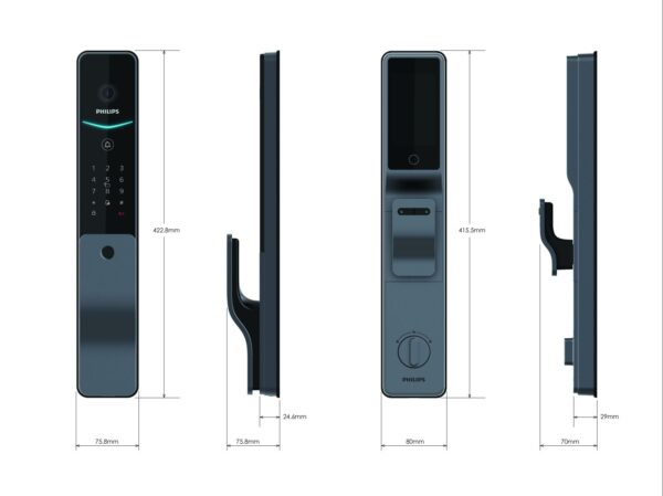 Khóa cửa Philips DDL720 – Giải pháp an ninh thông minh, tiện nghi hiện đại