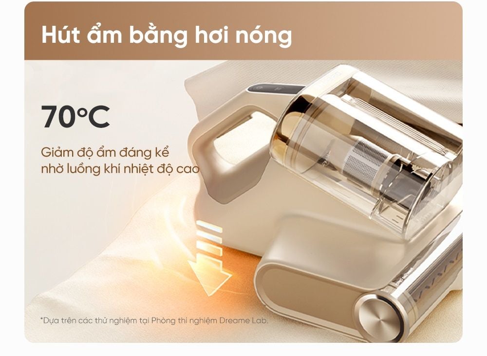Máy hút bụi giường nệm Dreame D20 Pro 51 may hut bui giuong dem dreame 15