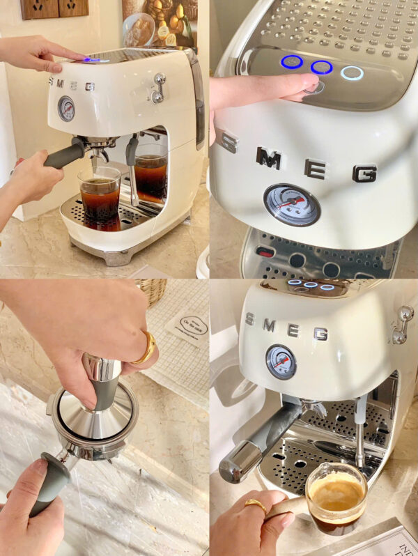 Máy pha cafe bán tự động SMEG ECF03