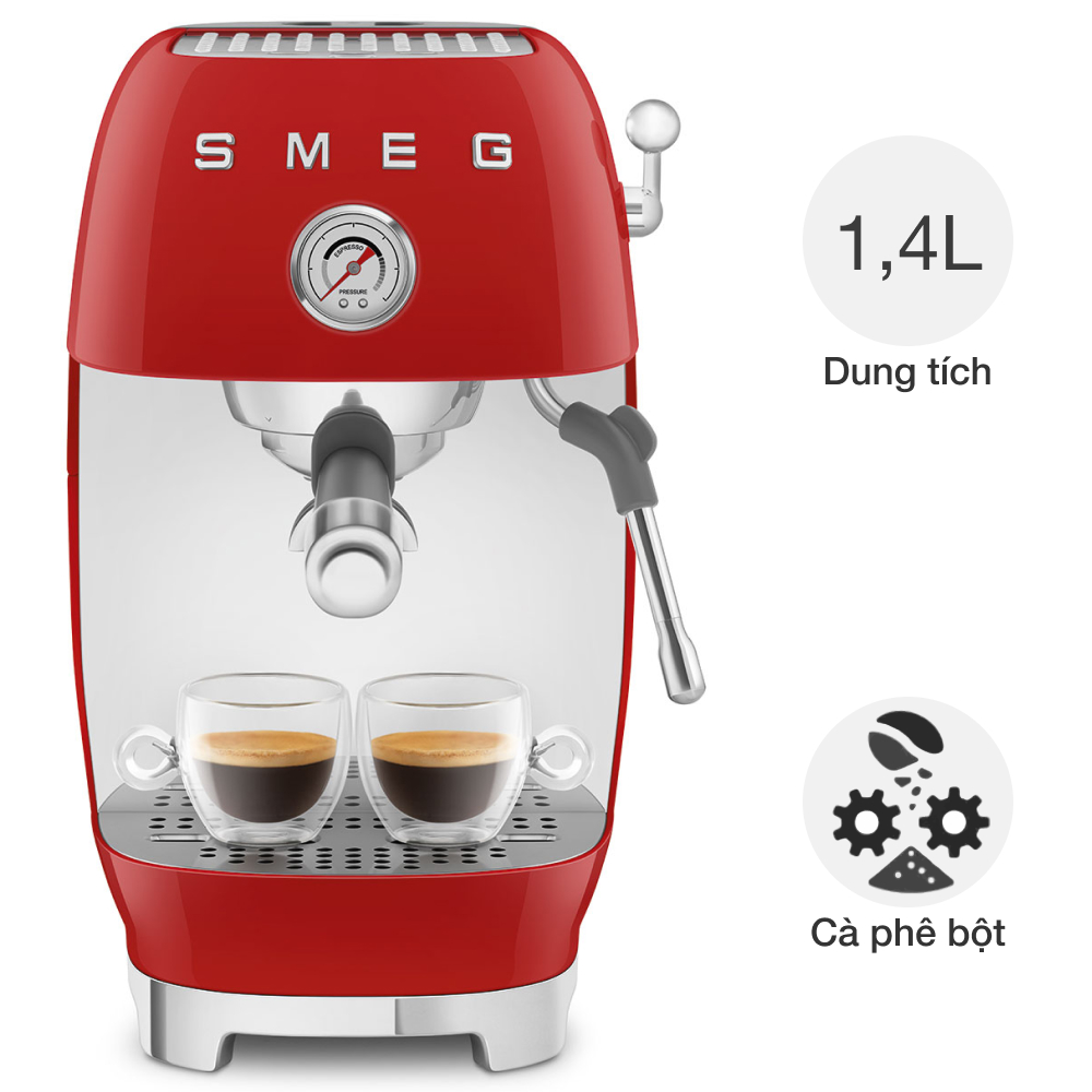 Máy pha cafe bán tự động SMEG ECF03