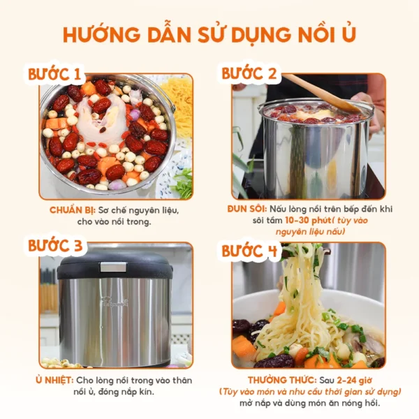 Nồi ủ La Gourmet 4,5L