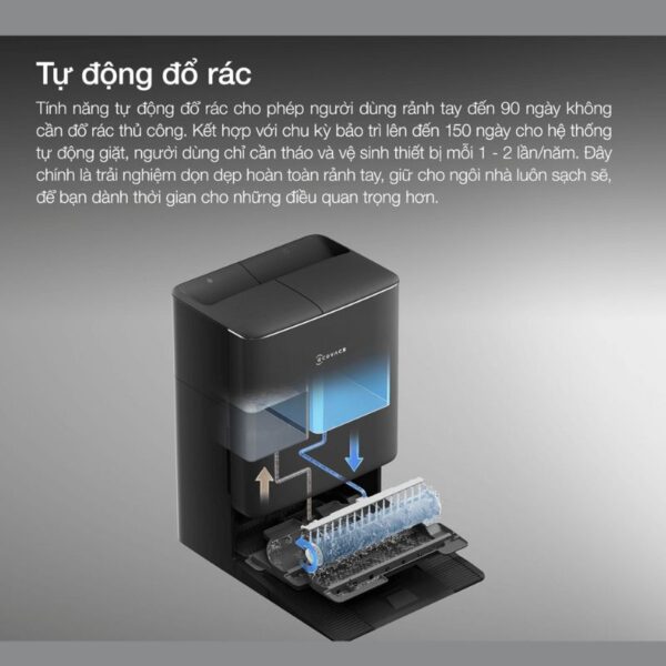 Robot hút bụi lau nhà Ecovacs T90 Pro Omni