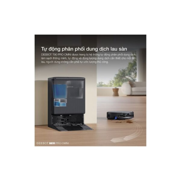 Robot hút bụi lau nhà Ecovacs T90 Pro Omni
