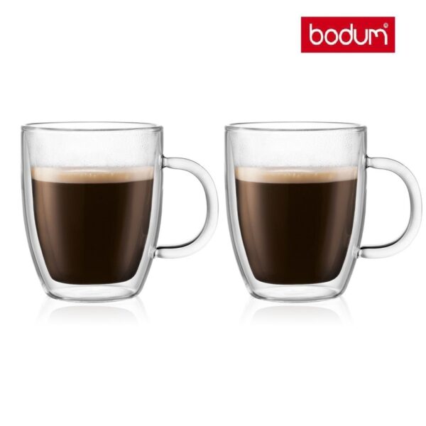 Bộ 2 ly thủy tinh 2 lớp bodum bistro 10604-10 300ml