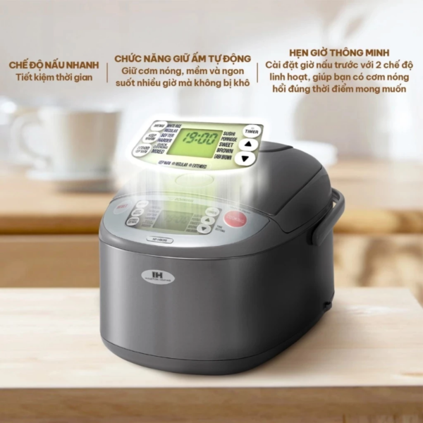 Nồi cơm cao tần điện tử Zojirushi NP-HBQ10-XA 1.0L