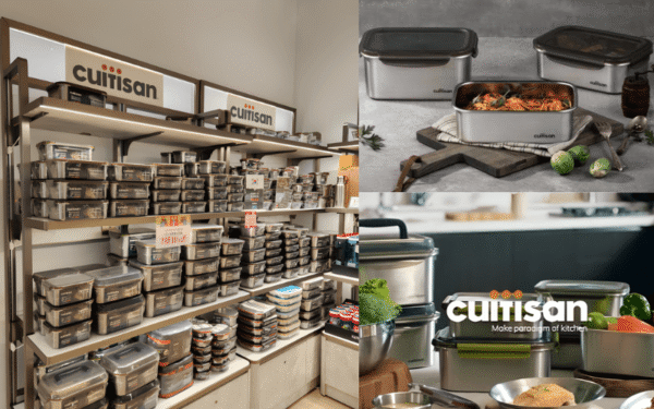 Combo “Tứ Quý” hộp inox Cuitisan