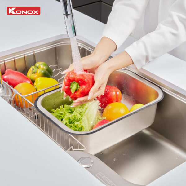 Chậu rửa chén Inox DEKOR 8048SU