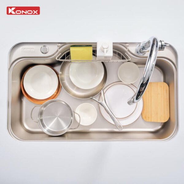 Chậu rửa chén Inox DEKOR 8048SU