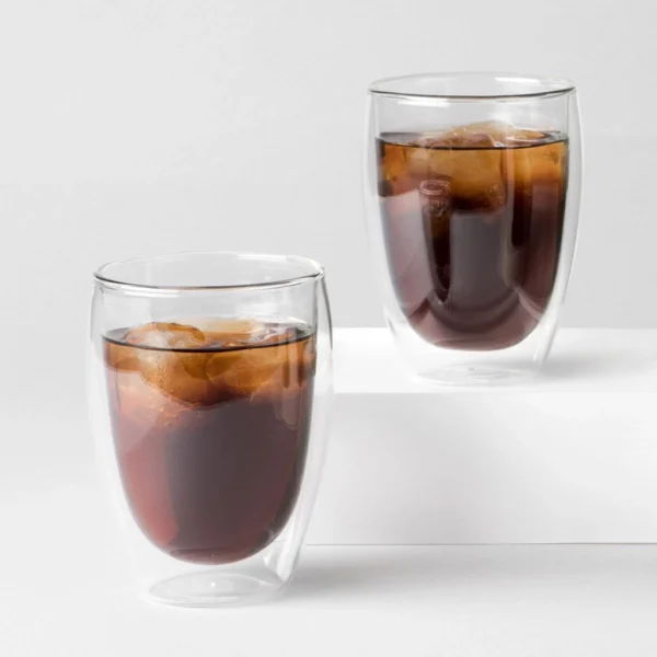 Bộ 2 ly thủy tinh 2 lớp Bodum Pavina 350ml 4559-10