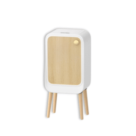 Thùng rác Elpheco 20L mở 2 cánh có chân