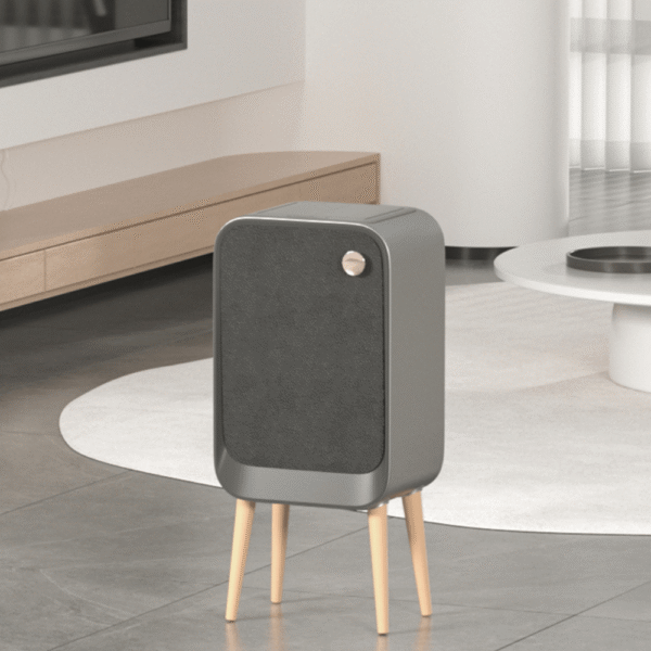 Thùng rác Elpheco 20L mở 2 cánh có chân