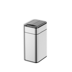 Thùng rác cảm biến ELPHECO mở hai cánh có kẹp giữ túi rác 30L