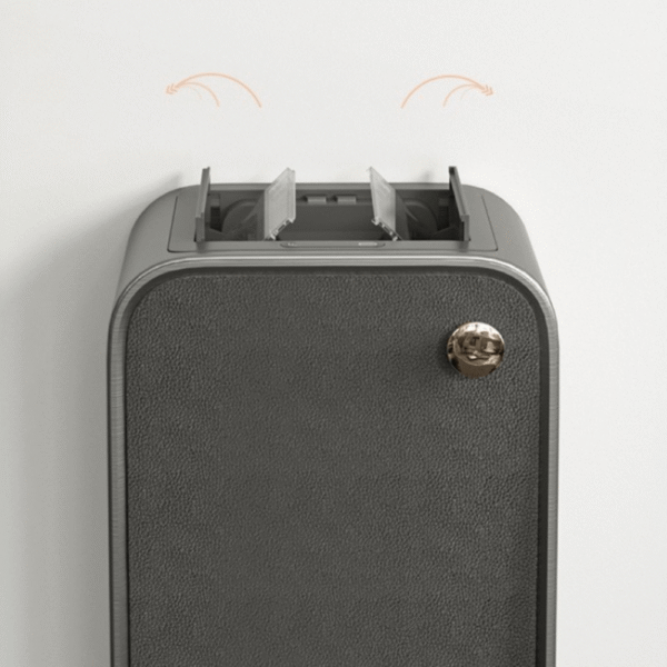 Thùng rác Elpheco 20L mở 2 cánh có chân