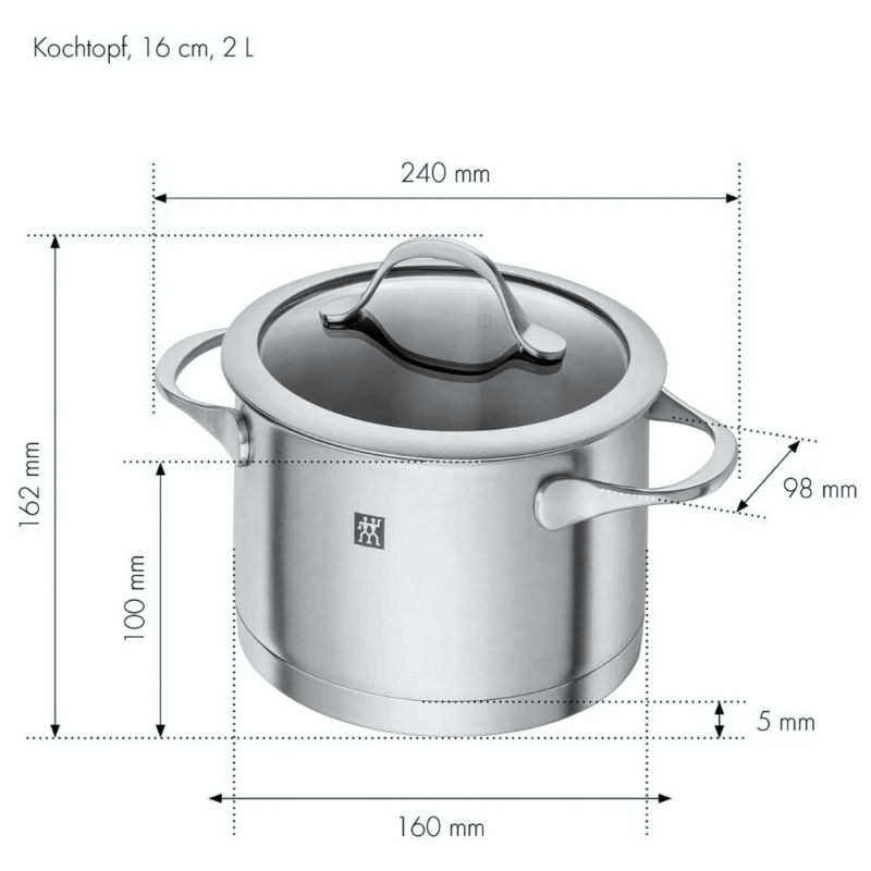 Bộ Nồi Zwilling Essence Set 4 – Bộ Nồi Inox Cao Cấp Chuẩn Đức Với Thiết Kế Thanh Lịch Và Hiệu Năng Vượt Trội