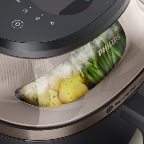 Nồi chiên không dầu kèm hấp Philips NA543/00 7,2L