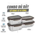 Combo Tứ Quý Cuitisan Flora Vuông