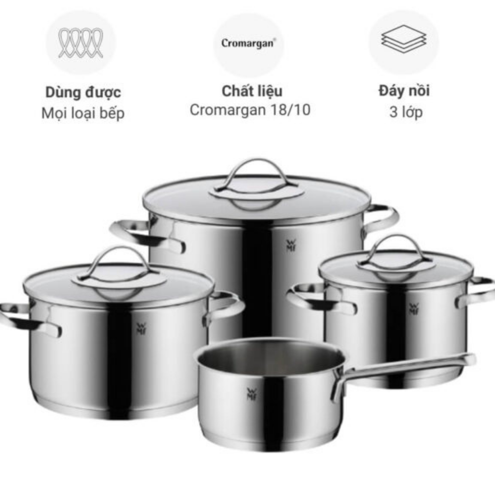 Bộ nồi 4 món WMF Aparto