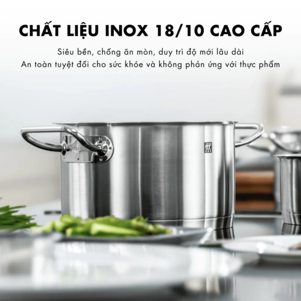 Bộ Nồi 5 Món ZWILLING Pro II Gồm Nồi Có Nắp Và Quánh