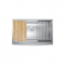 Chậu rửa chén Inox 1 hố Konox KN8051AS Curve
