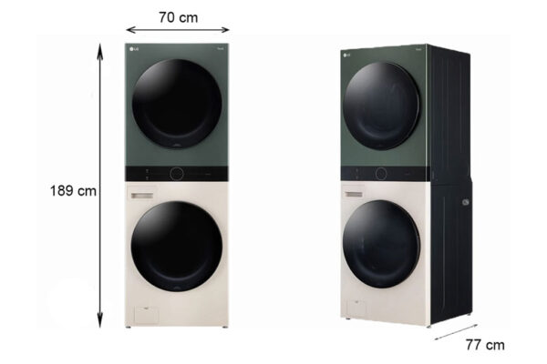Máy Giặt Sấy LG Inverter WashTower WT2517NHEG