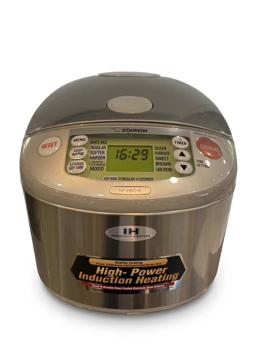 Nồi cơm áp suất cao tần điện tử Zojirushi NP-HRQ18-XT 1.8L