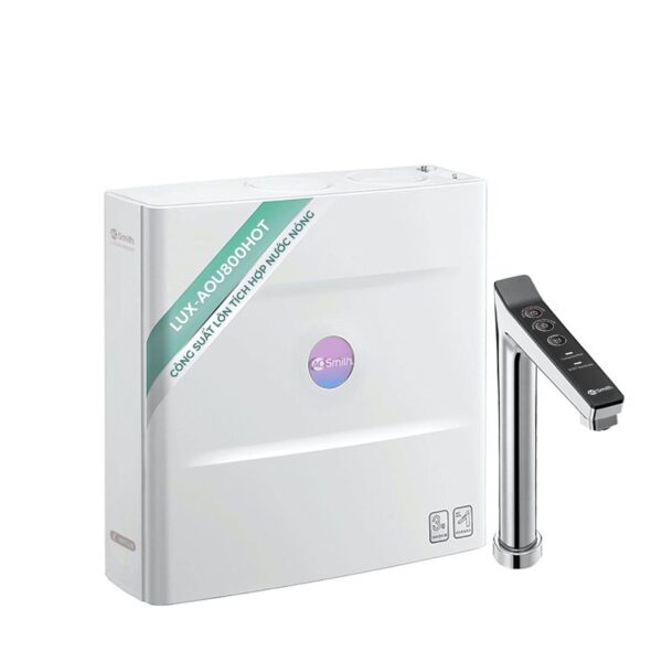 Máy Lọc Nước A. O. Smith LUX-AOU800HOT Công Suất Lớn, Nóng Lạnh Thông Minh