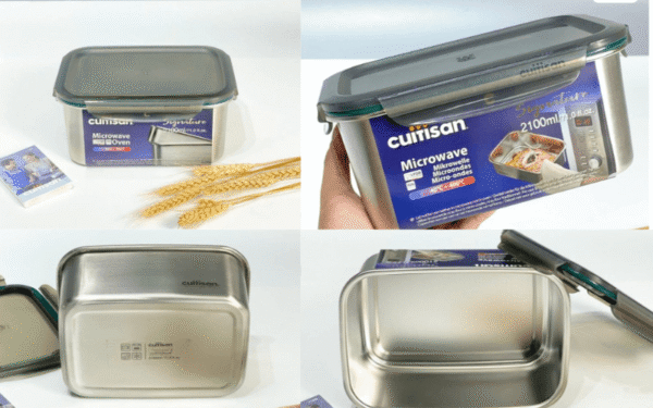 Combo “Tứ Quý” hộp inox Cuitisan