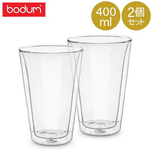 Bộ 2 cốc thủy tinh 2 lớp Bodum Canteen 10110-10