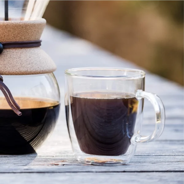 Bộ 2 ly thủy tinh 2 lớp bodum bistro 10604-10 300ml