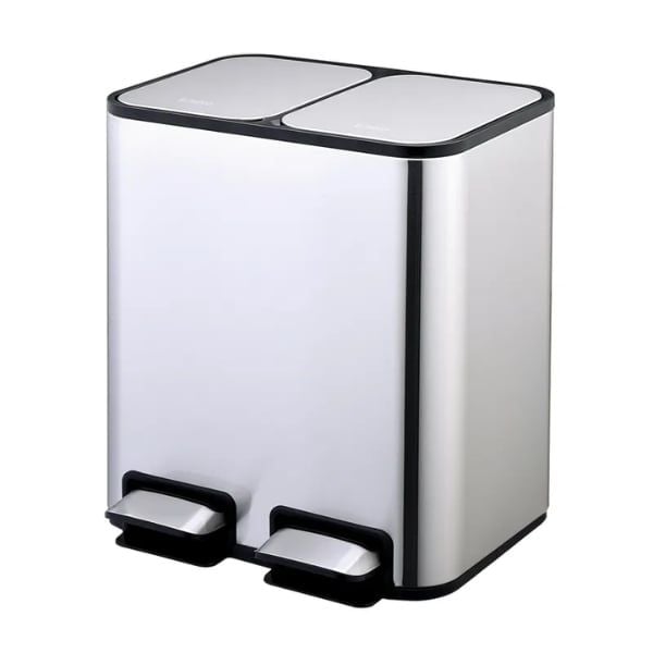 Thùng rác đạp chân 2 ngăn ELPHECO 20L 25 Thùng rác đạp chân 2 ngăn ELPHECO 20L