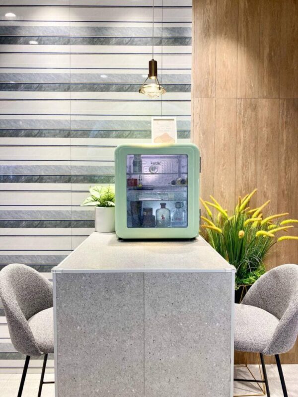 Tủ lạnh HCK 48L mặt kính không tay nắm