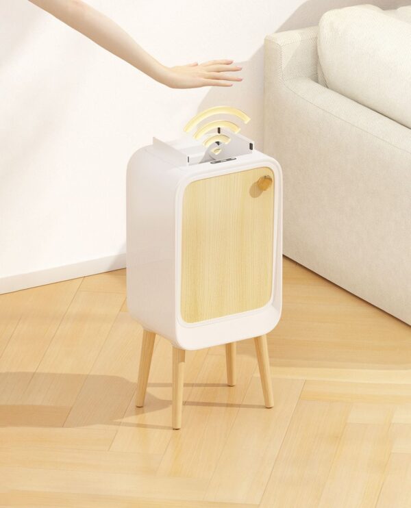 Thùng rác Elpheco 20L mở 2 cánh có chân