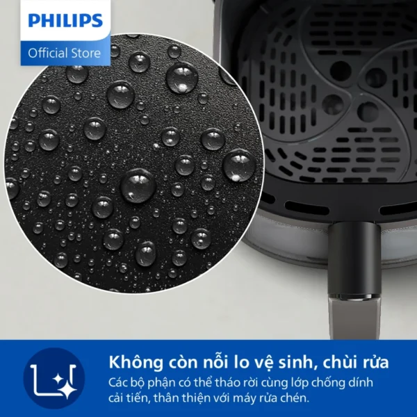 Nồi chiên không dầu Philips NA342/00 3000Seris