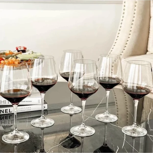 Bộ Ly Vang Đỏ Sandra 570ml Set 6