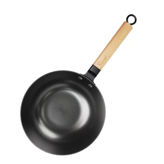 Chảo gang La Gourmet cán gỗ 24cm-367556