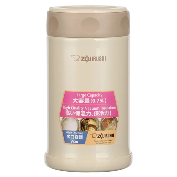 Bình Đựng Thức Ăn Giữ Nhiệt Zojirushi SW-FCE75-PS