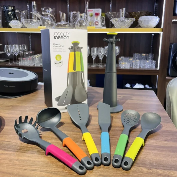 Bộ 6 Dụng Cụ Nấu Ăn Đế Xoay 360 Độ Joseph Joseph Elevate