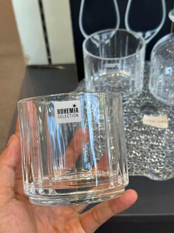 Bộ Bình Rượu Whisky 3 Món Bohemia