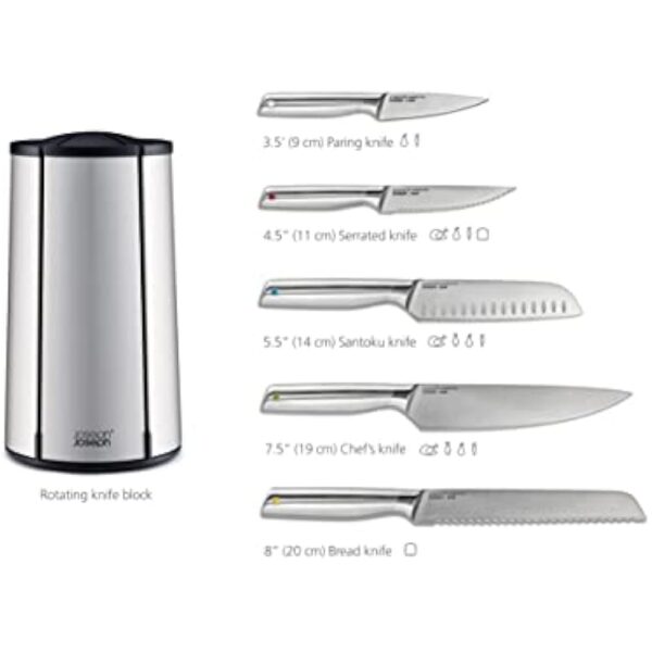Bộ Dao 5 Món Inox Joseph Joseph