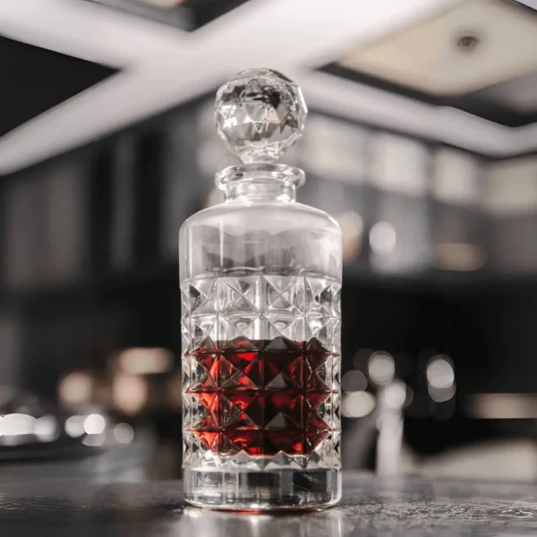 Bình Rượu Bohemia Kim Cương 650ml