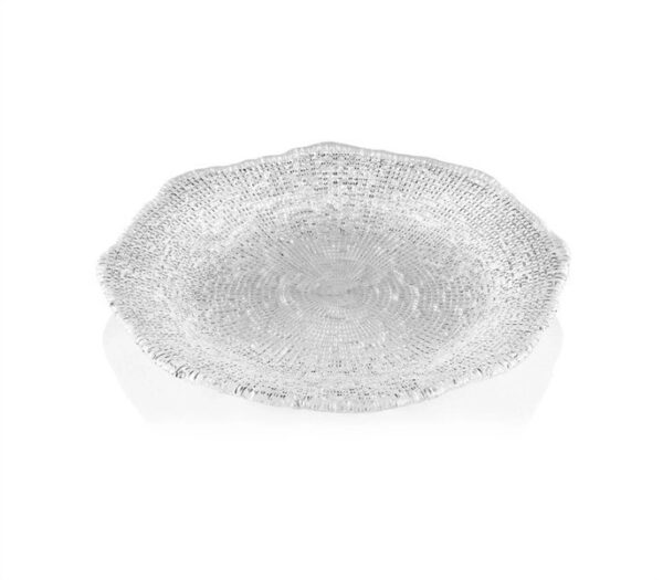 Đĩa Thành Cao Diamante Trắng 32cm 5548.1 IVV