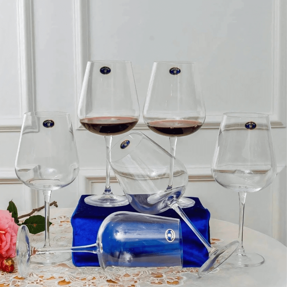 Bộ Ly Vang Crystal Bohemia Ardea 540ml Set 6 47