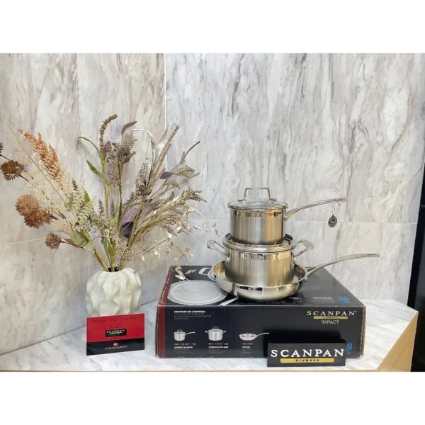 Bộ 3 Nồi Inox Scanpan 71030000